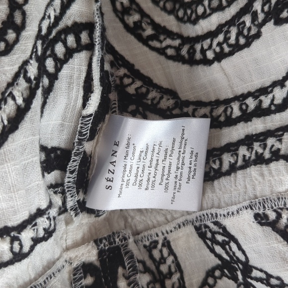 Sezane Anoka Broderie Midi Dress - Picture 9 of 15